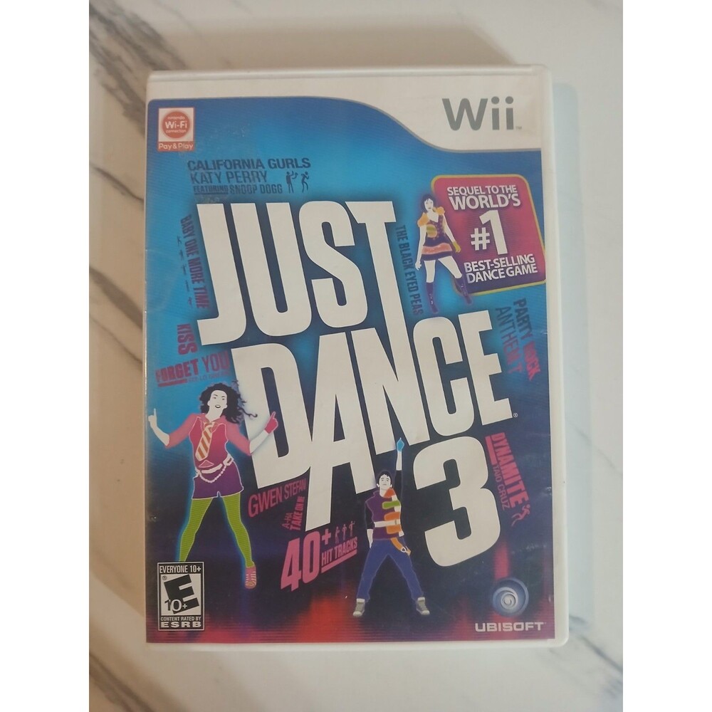 Just Dance 3 CIB Nintendo Wii (Complete In Box)
